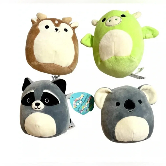 NEW Squishmallows Small Plush Toys (Lot Of 4) - Picture 1 of 2